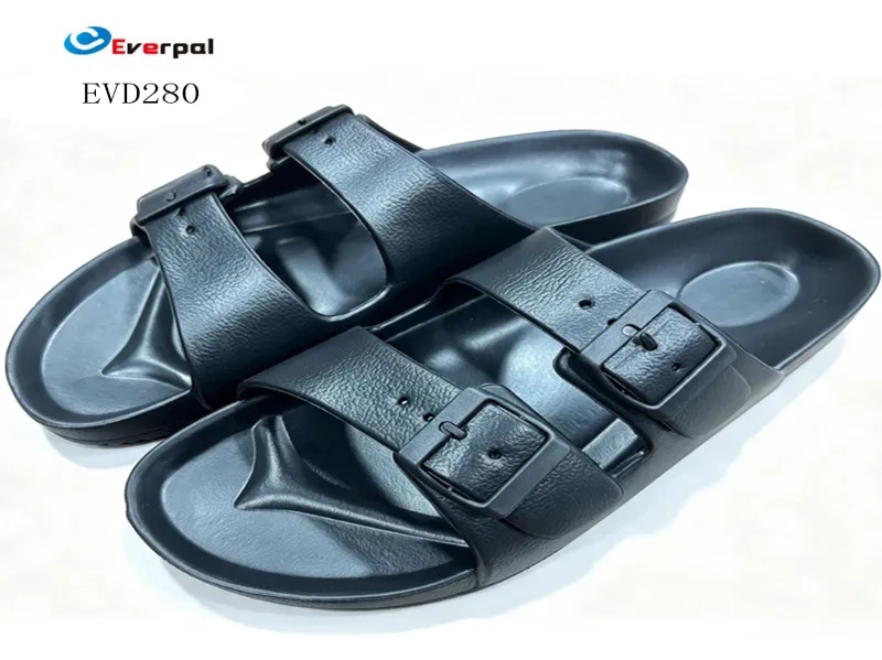Unisex Adjustable Double Fibula Eva Slide Sandals